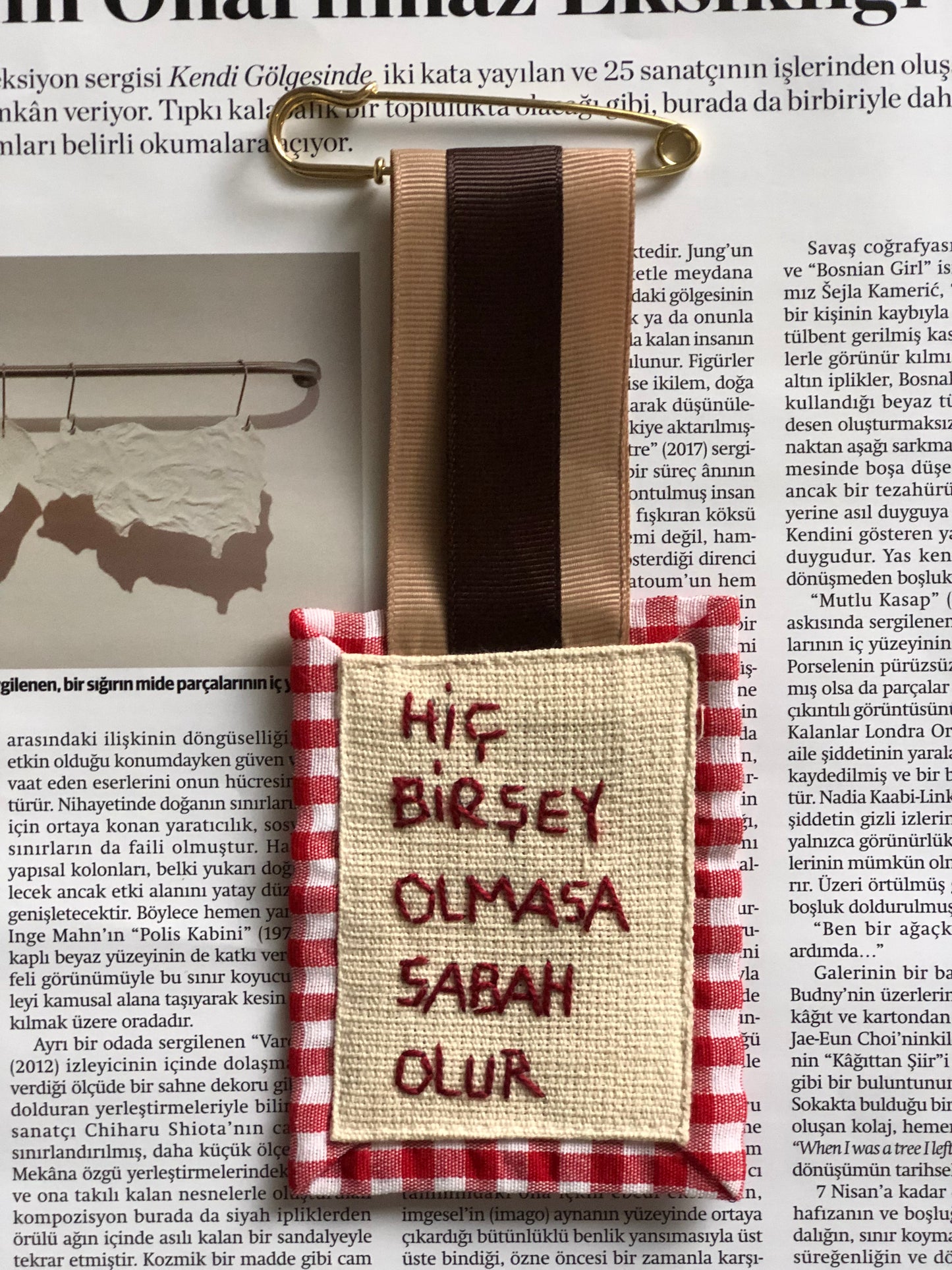 Hiç birşey olmasa sabah olur